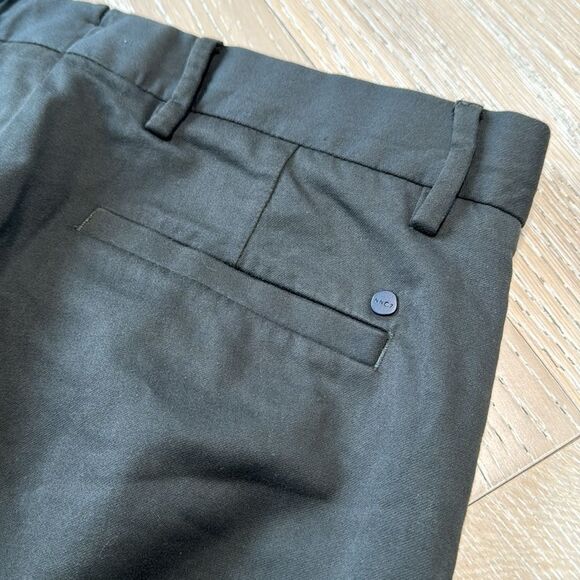 NN.07 Theo Classic Tailored Slim Fit Chino Dark Army/Olive 30x32 - Picture 6 of 14